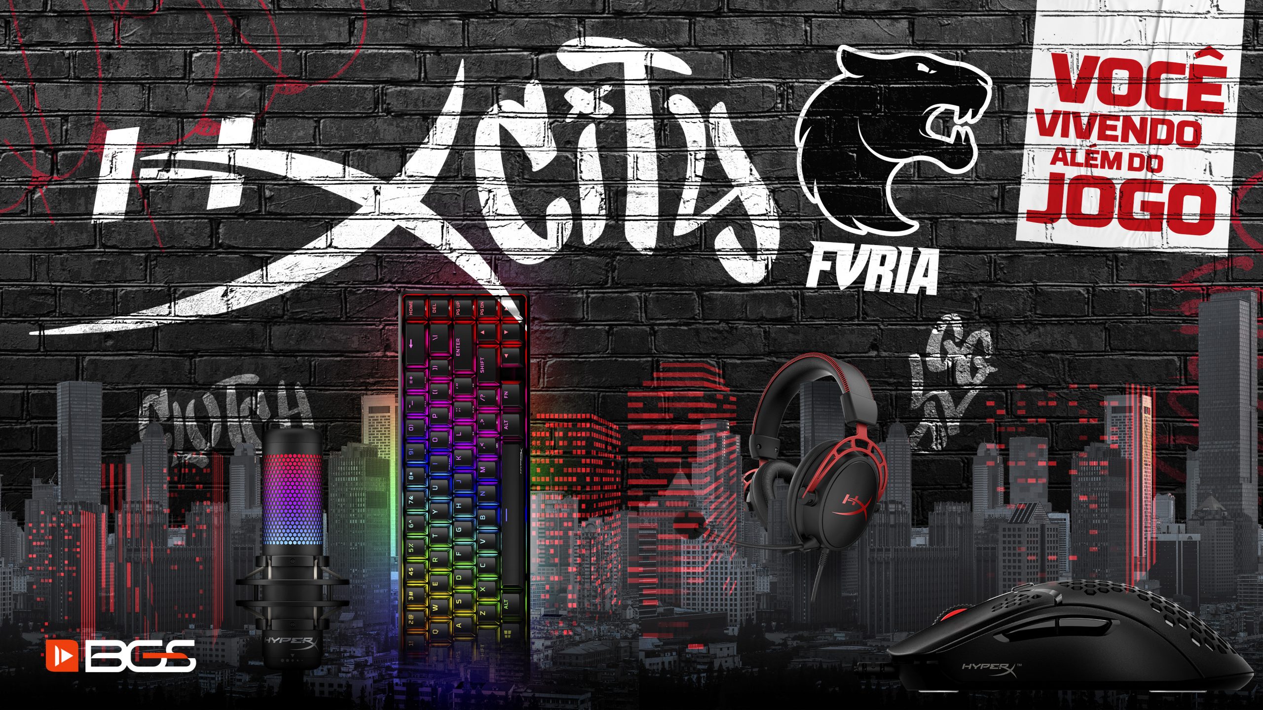 Identidade visual HyperX City - foto/ divulgação HyperX