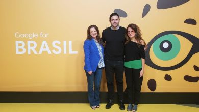 Marcela De Masi, Diretora Executiva de Branding e Comunicação do Grupo Boticário; Newton Neto, Diretor de parcerias do Google para América Latina; Lívia Sitta, analista de insights do Google Brasil e líder do projeto - Crédito: Divulgação