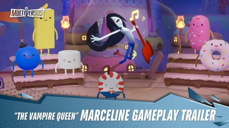 Novo trailer de MultiVersus mostra primeira gameplay de Marceline, de “Hora de Aventura”, disponível hoje
