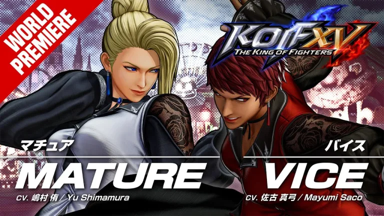 THE KING OF FIGHTERS XV ganha atualização em 12 de dezembro com rebalanceamento e DLC de Vice e Mature